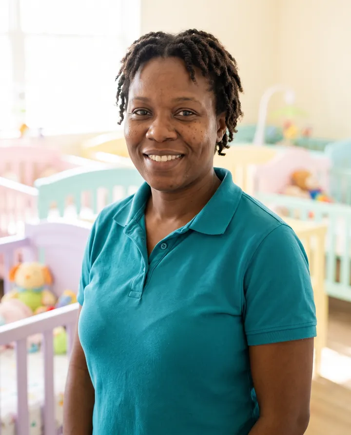 Illustration of the infant room lead at Bright Start